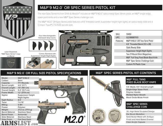 Smith & Wesson M&P9 M2.0 9MM Spec Series - Image 2