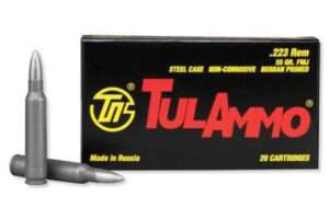 TulAmmo .223 55 Grain FMJ