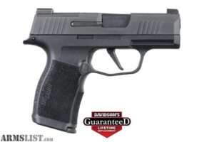 SIG SAUER P365X 9mm