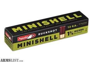 Aguila Minishell 12GA 20Rds