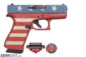 Glock 43X TALO Old Glory Flag 9MM