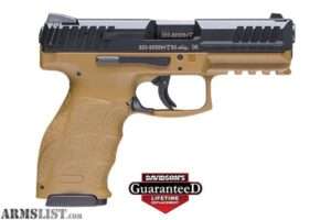 HK VP9 9mm FDE Night Sights