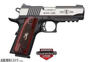 Browning 1911-380 Black Label Medallion Pro Compact .380