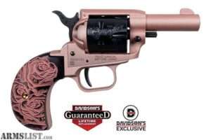 Heritage Barkeep Rose Edition Davidson's Exclusive .22LR
