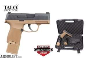 Sig Sauer P365 Coyote Tan TacPac 9MM
