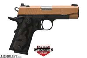 Browning 1911-380 Black Label Copper Compact