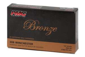 PMC Bronze .308 Winchester 147Gr. FMJ-BT