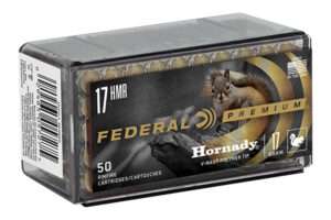 Federal .17HMR 17Gr. Hornady V-max
