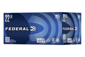 Federal .22LR 40gr 800 Rds