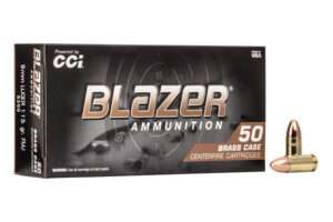 CCI Blazer 9mm 115Gr. FMJ (50Rds)